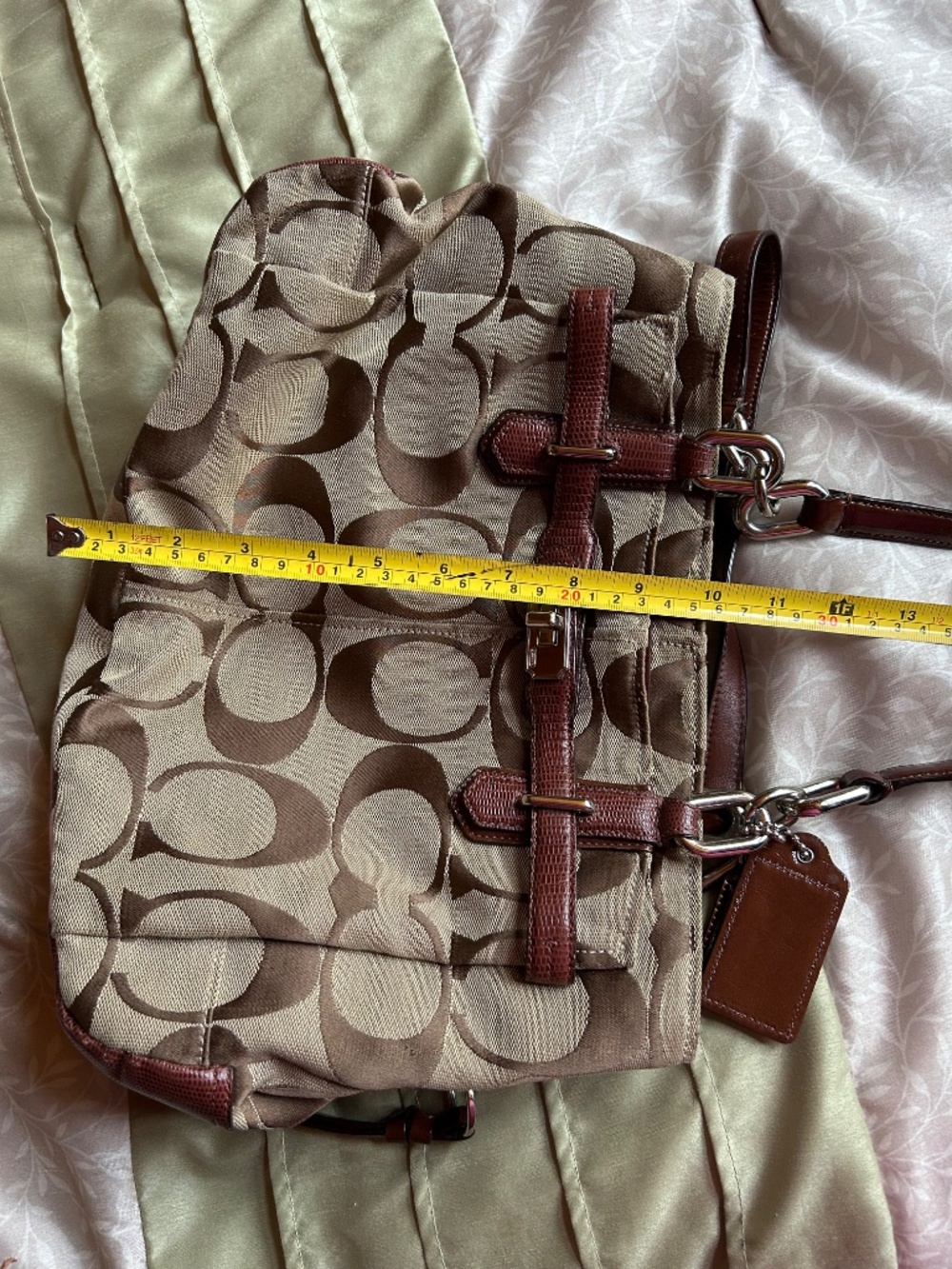 Coach Chelsea Jayden Signature Carryall Bag 17806-EUC - Picture 10 of 13